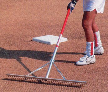 Raking infield
